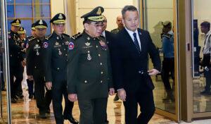 Defence Minister Tea Seiha visits Australia to deepen military ties