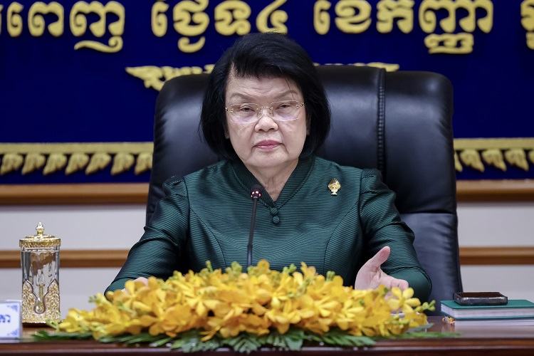 Samdech Khuon Sudary Chairs NA Standing Committee Meeting