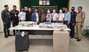 Drug bust at Techo Airport: Customs seize 34.5kg of cannabis from departing passenger